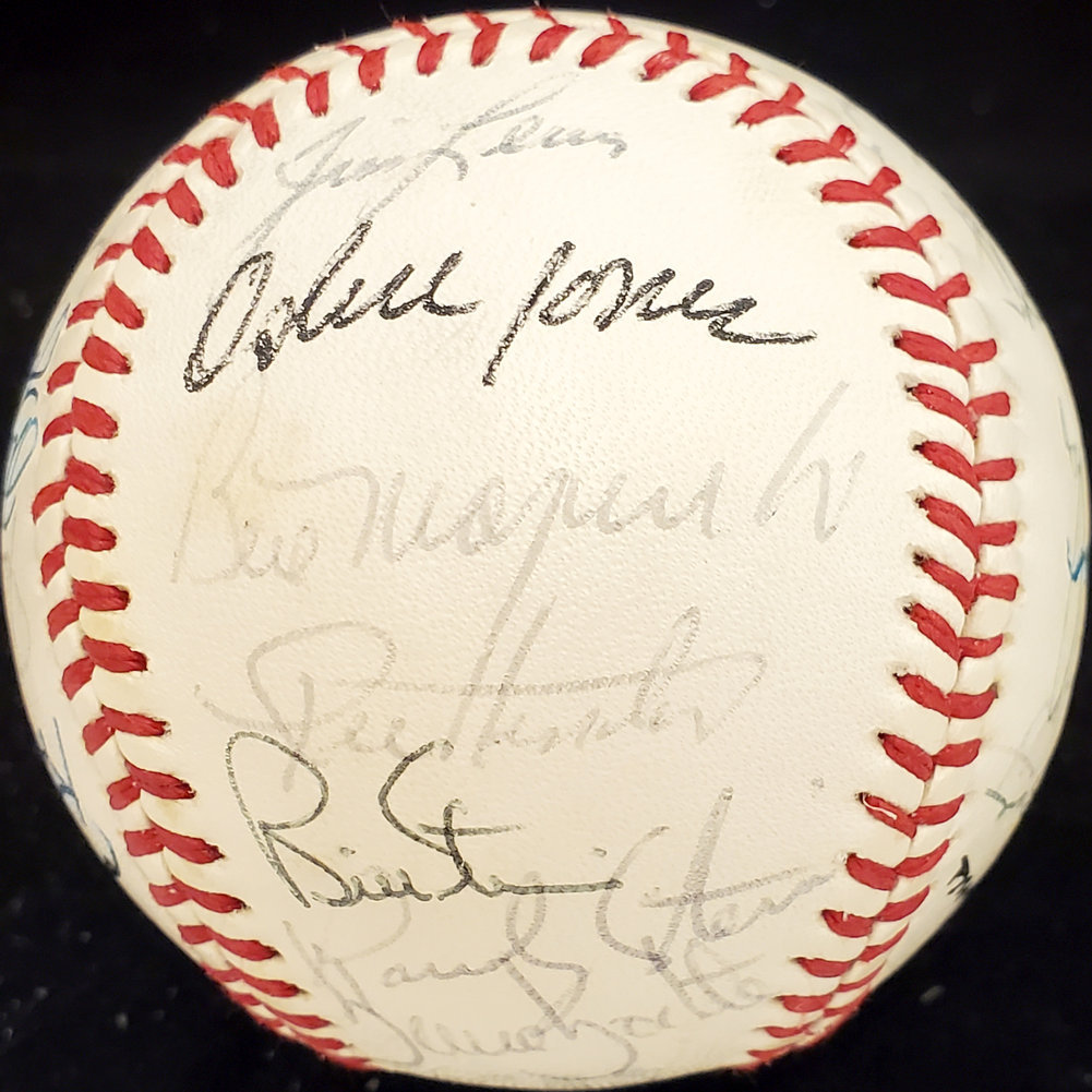 1979 Seattle Mariners Autographed Official Al Baseball With 32 Total Signatures #192492 Image a