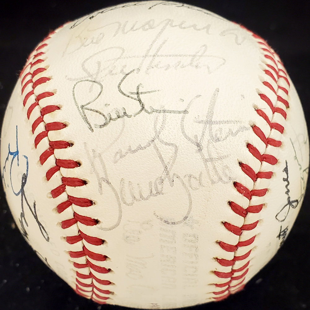 1979 Seattle Mariners Autographed Official Al Baseball With 32 Total Signatures #192492 Image a