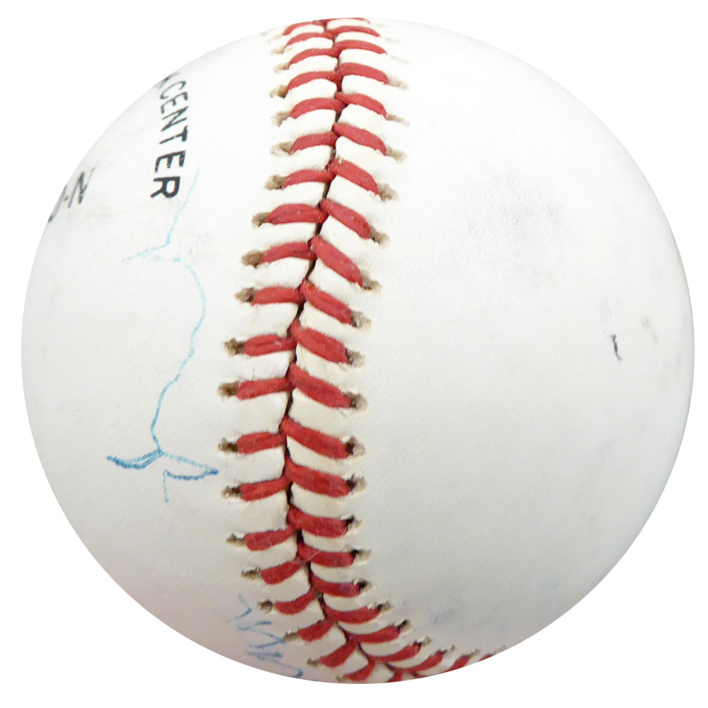 A.B. Ab "Happy" Chandler Autographed Official Nl Baseball Commissioner Beckett Beckett Image a