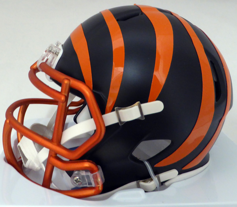 AJ Green Autographed Signed Cincinnati Bengals Black Blaze Speed Mini