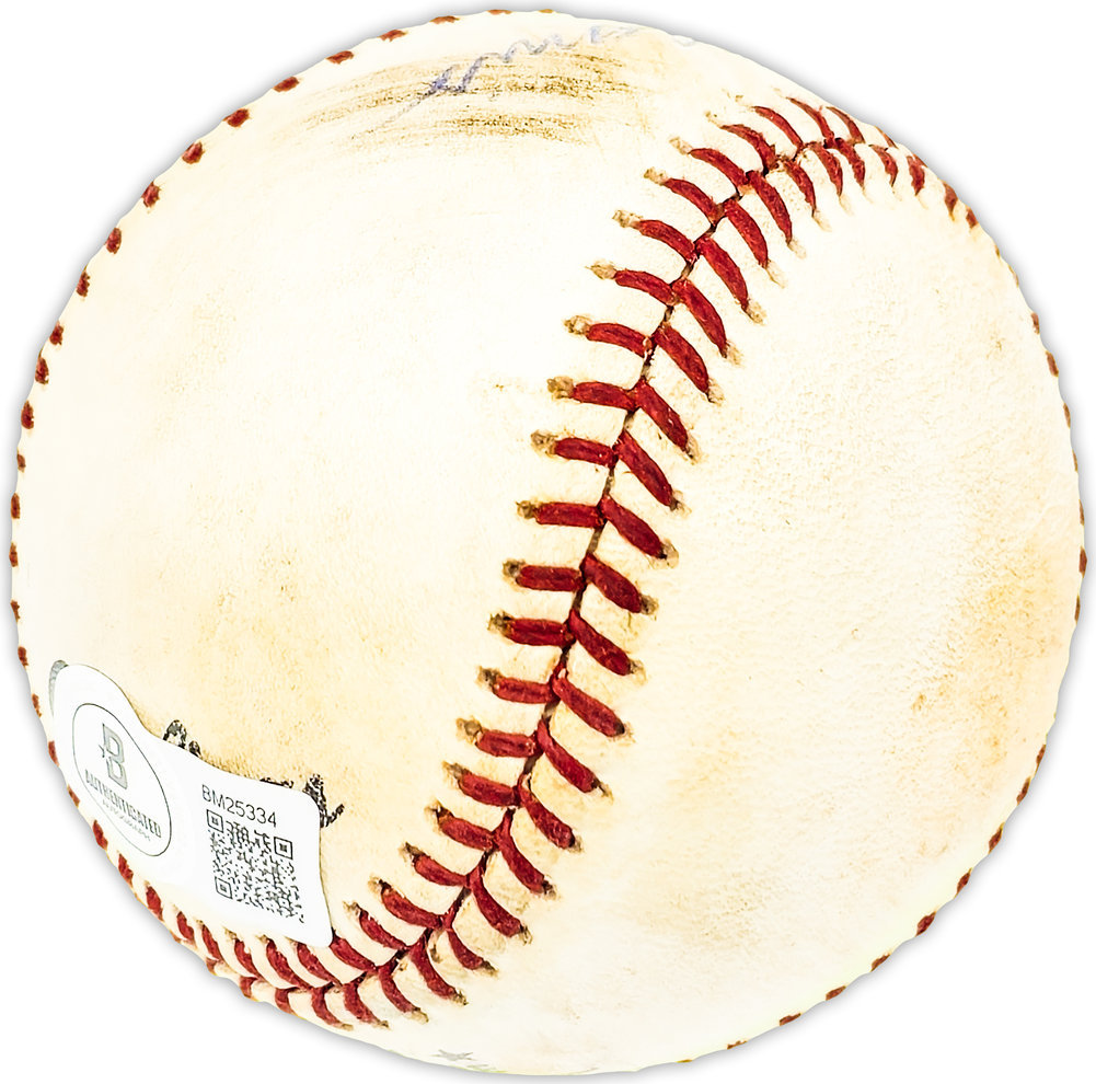 Al Campanis Autographed Signed Official Nl Baseball Brooklyn Dodgers Beckett Beckett Qr #Bm25334 Image a