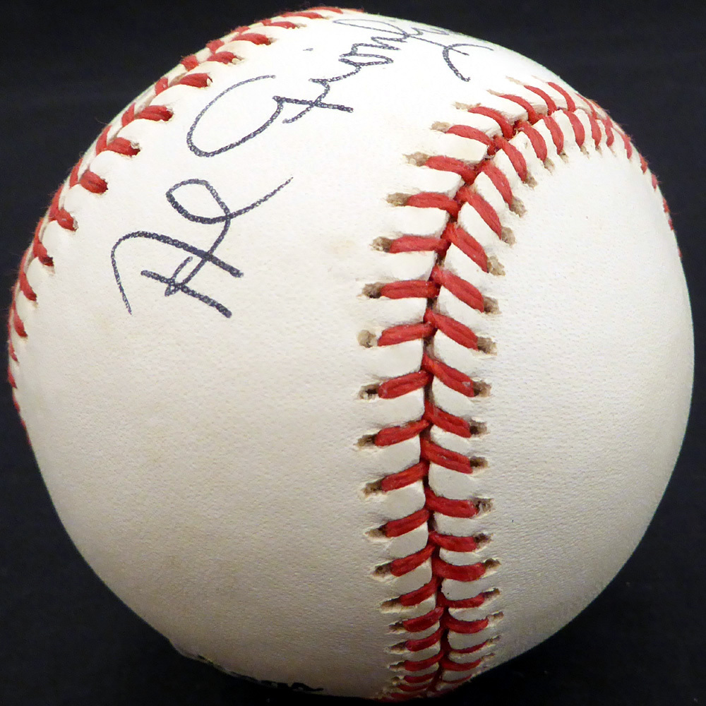 Al Gionfriddo Autographed Official Nl Baseball Brooklyn Dodgers Beckett Beckett Image a