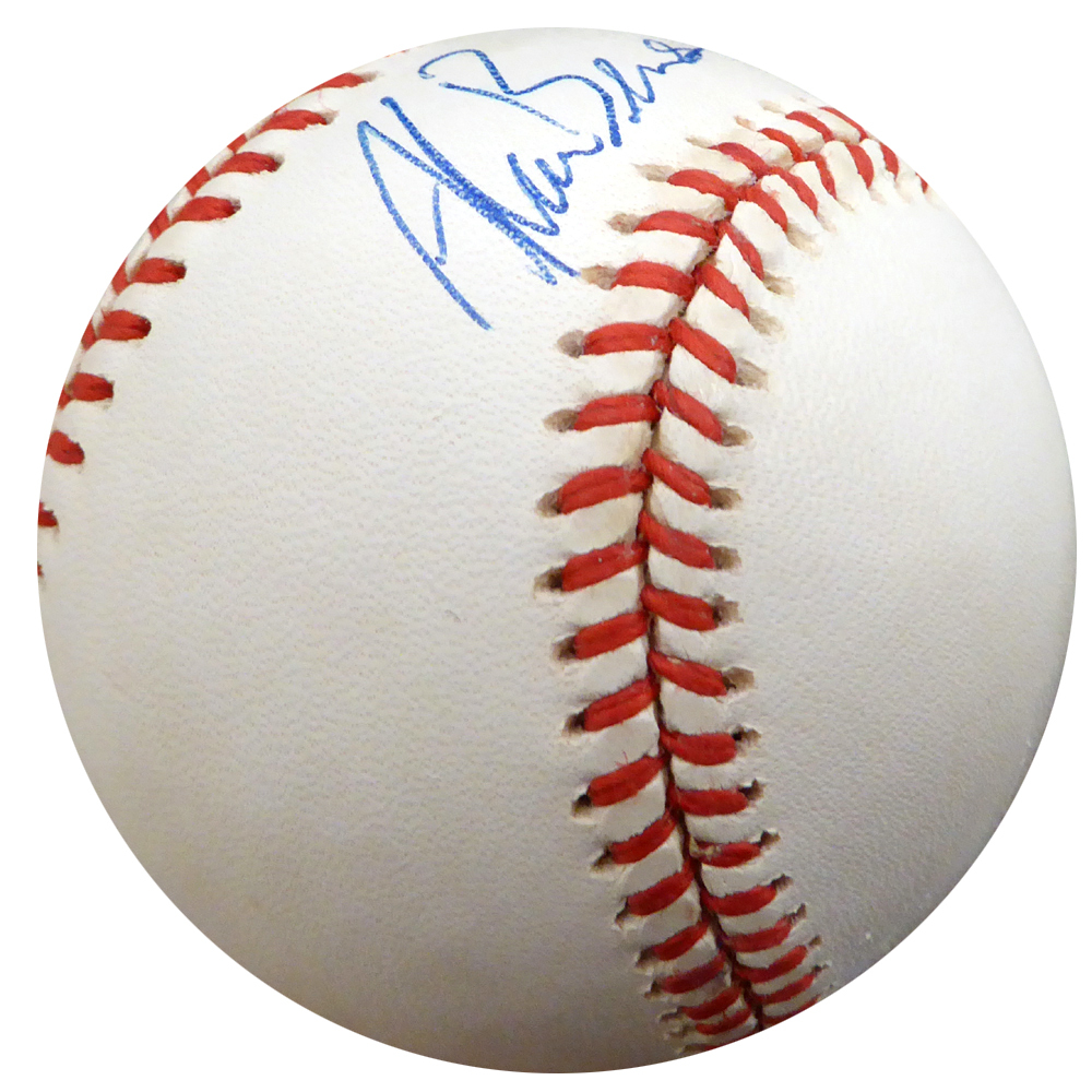 Alan Benes Autographed Signed Official NL Baseball St. Louis Cardinals