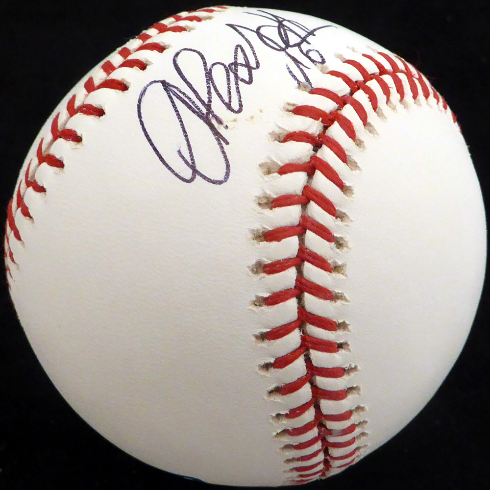 Alex Liddi Autographed Official MLB Baseball Seattle Mariners, Team Italy Beckett Beckett Image a