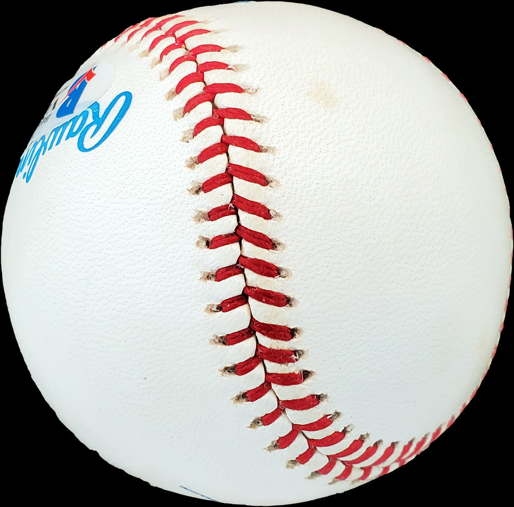 Allie Clark Autographed Official Al Baseball New York Yankees Beckett Beckett Image a