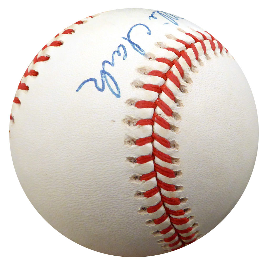 Allie Clark Autographed Official Al Baseball New York Yankees Beckett Beckett Image a