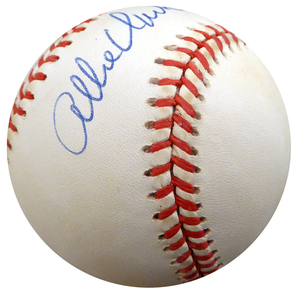 Allie Clark Autographed Official Al Baseball New York Yankees Beckett Beckett Image a