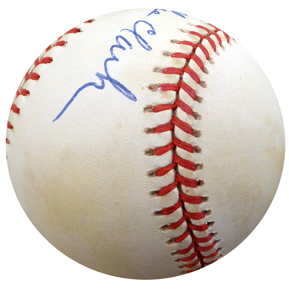 Allie Clark Autographed Official Al Baseball New York Yankees Beckett Beckett Image a