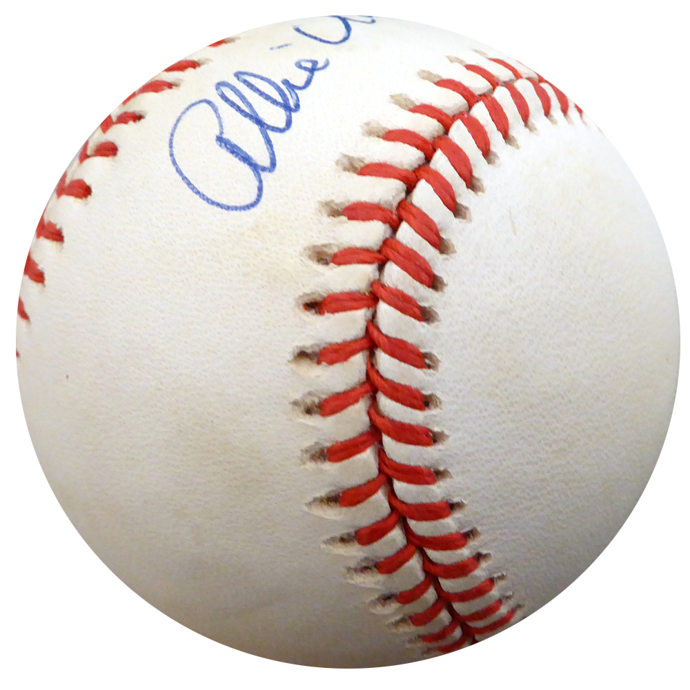 Allie Clark Autographed Official Al Baseball New York Yankees Beckett Beckett Image a