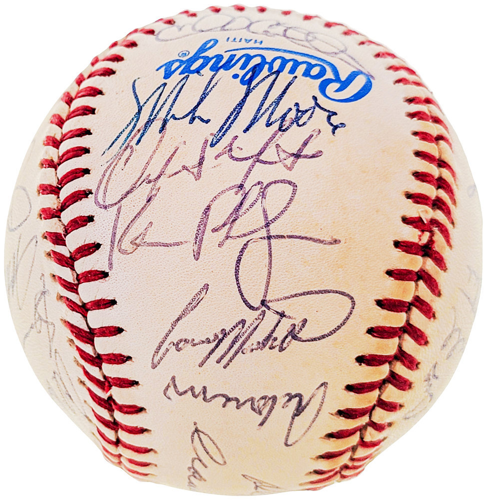 Multi Signed Autographed Signed 1984 Seattle Mariners Team Official Al