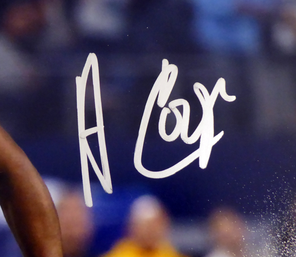 Amari Cooper Autographed 16X20 Photo Dallas Cowboys JSA Image a