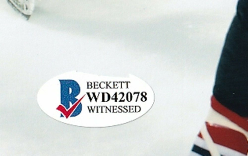 Andrew Shaw Autographed Signed Beckett 3 Ot Goal Chicago ...