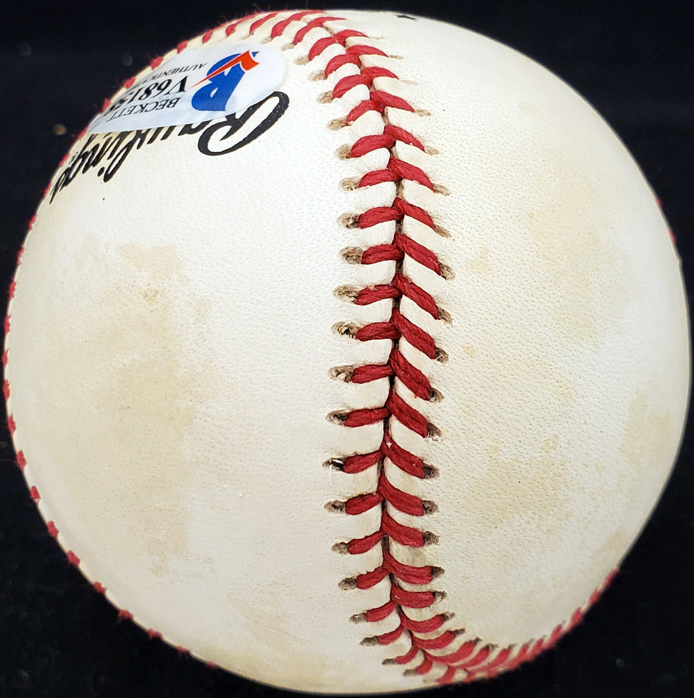 Andy Seminick Autographed Official Nl Baseball Philadelphia Phillies Beckett Beckett Image a