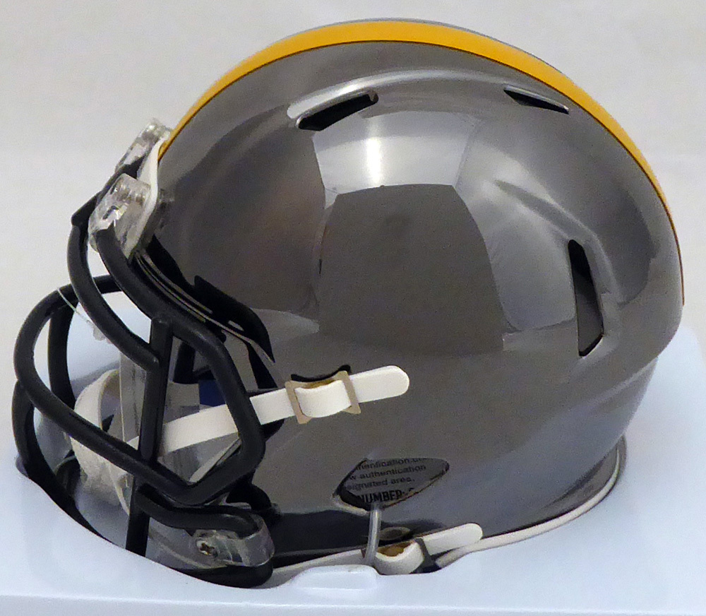 Antonio Brown Autographed Pittsburgh Steelers Mini Helmet Beckett BAS