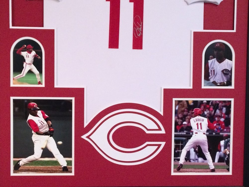 barry larkin reds jersey