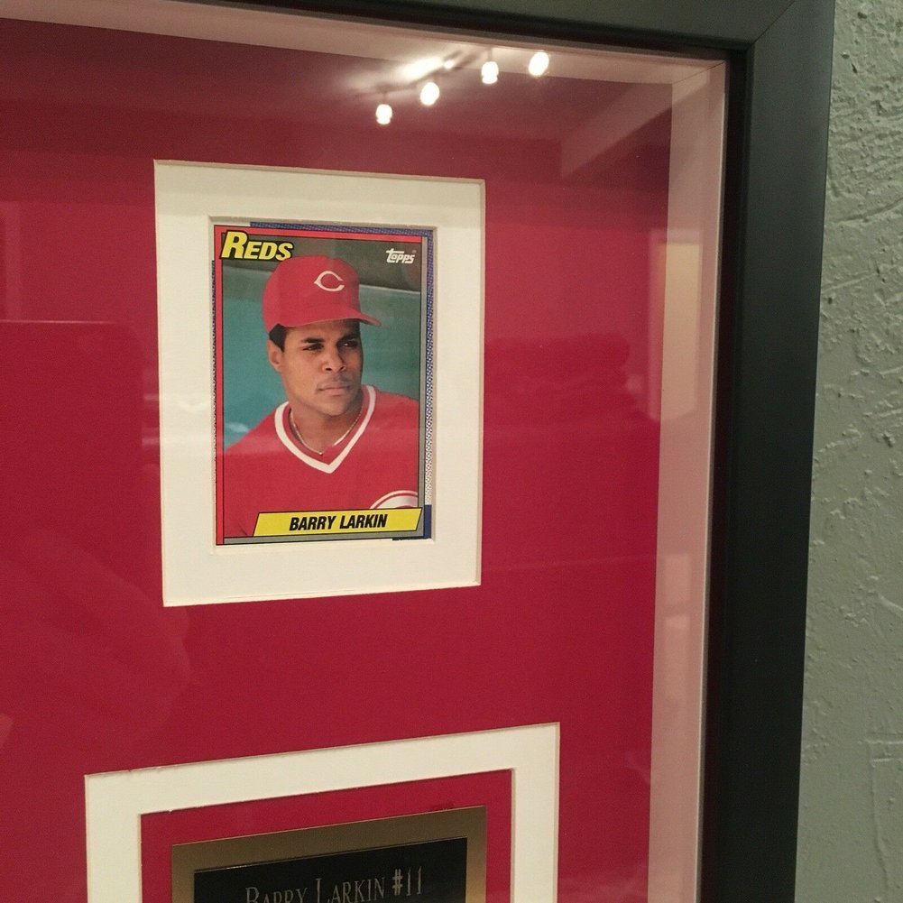 barry larkin signed jersey