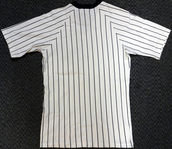 New York Yankees Ben Chapman Autographed White Jersey PSA/DNA Image a