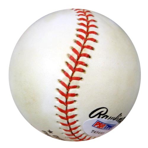 Ben Wade Autographed Official Nl Baseball Brooklyn Dodgers PSA/DNA Image a