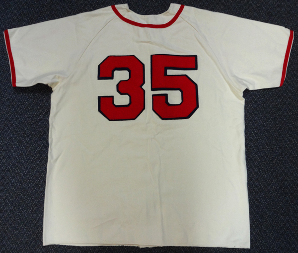 Boston Red Sox Billy Herman Autographed White Jersey PSA/DNA Image a