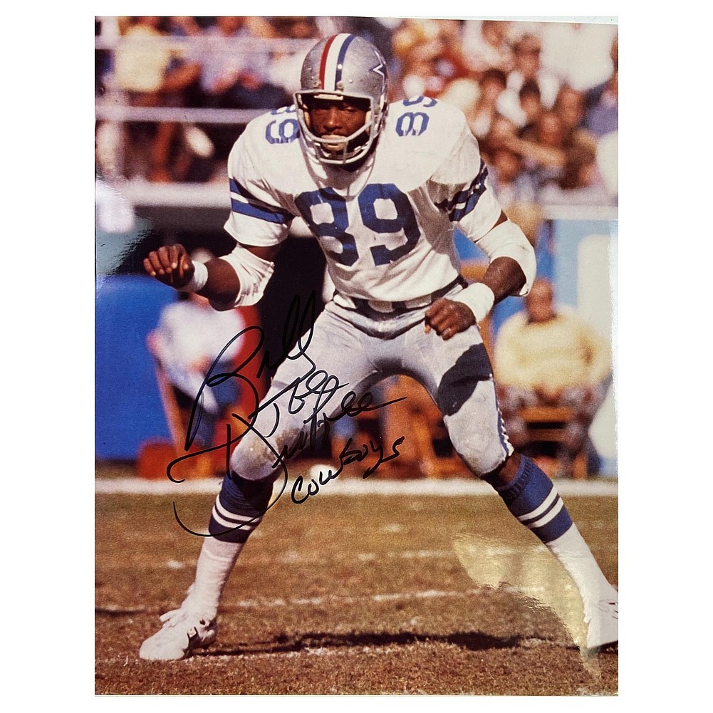 Billy Joe DuPree Signed Dallas Cowboys 8x10 Photo with Cowboys Inscription Image a
