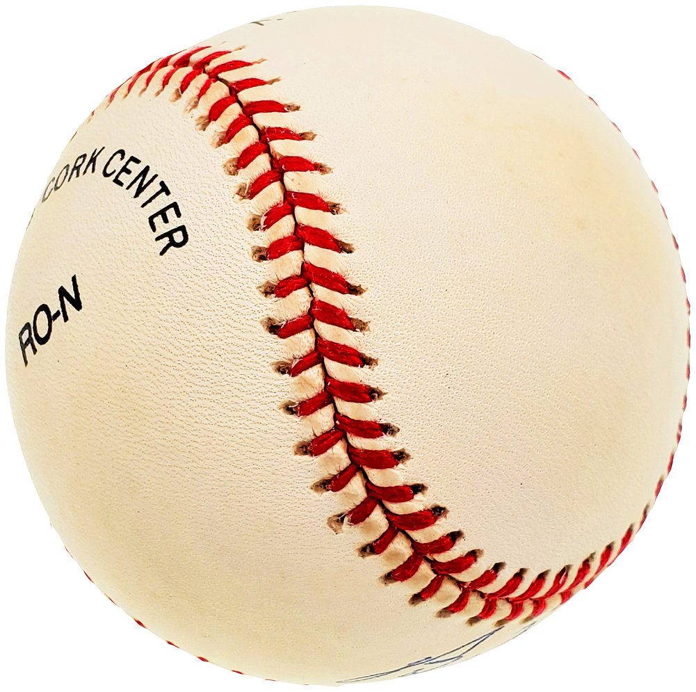 Billy Loes Autographed Official Nl Baseball Brooklyn Dodgers Beckett Beckett Image a