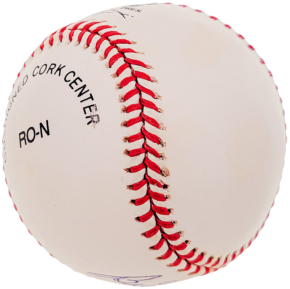 Billy Loes Autographed Official Nl Baseball Brooklyn Dodgers Beckett Beckett Image a