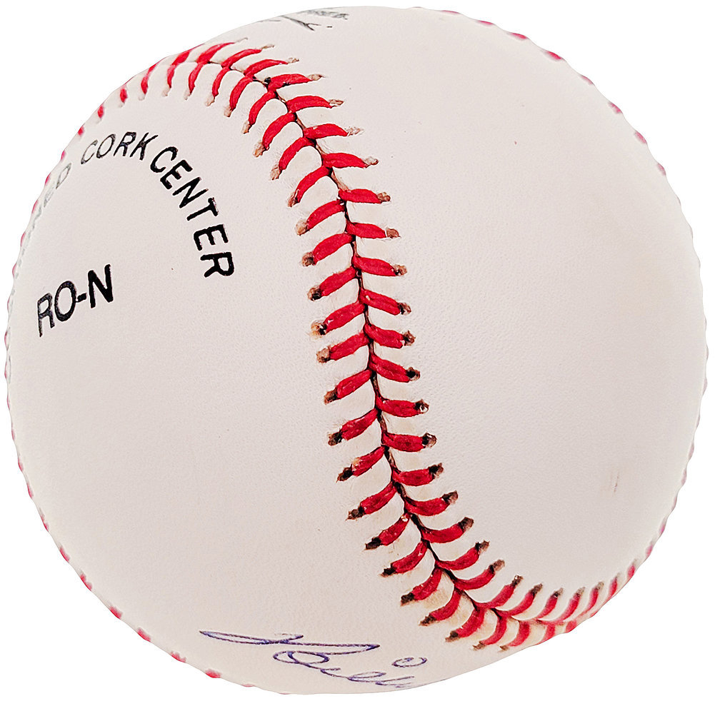 Billy Loes Autographed Official Nl Baseball Brooklyn Dodgers Beckett Beckett Image a