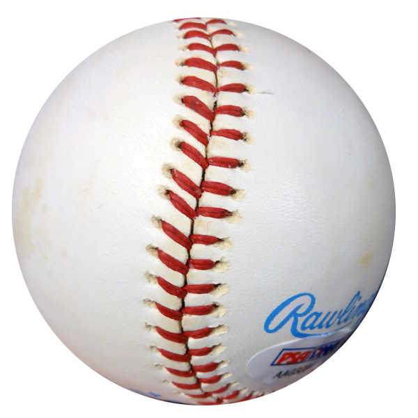 Billy Martin Autographed Official Al Baseball New York Yankees PSA/DNA Image a