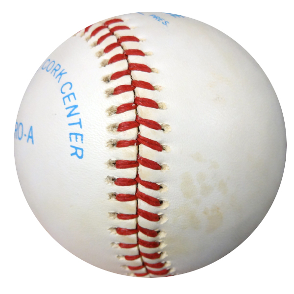 Billy Martin Autographed Official Al Baseball New York Yankees PSA/DNA Image a