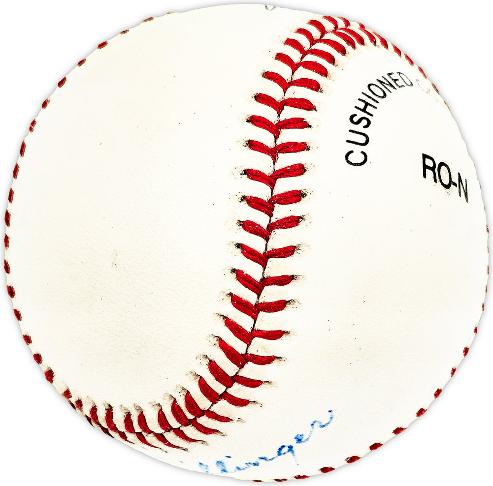 Bob Dillinger Autographed Official Nl Baseball St. Louis Browns #226008 Image a