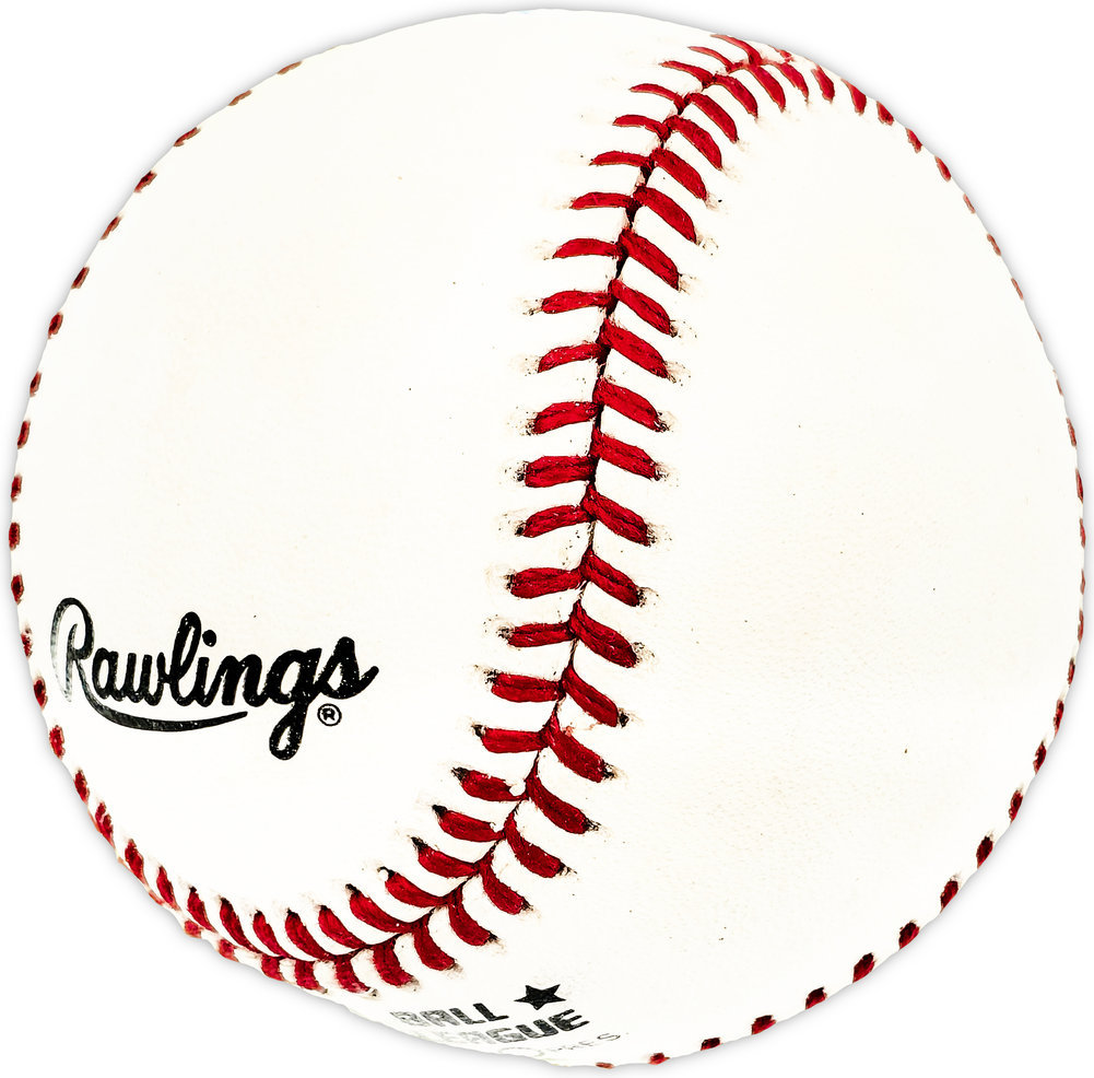 Bob Dillinger Autographed Official Nl Baseball St. Louis Browns #226008 Image a
