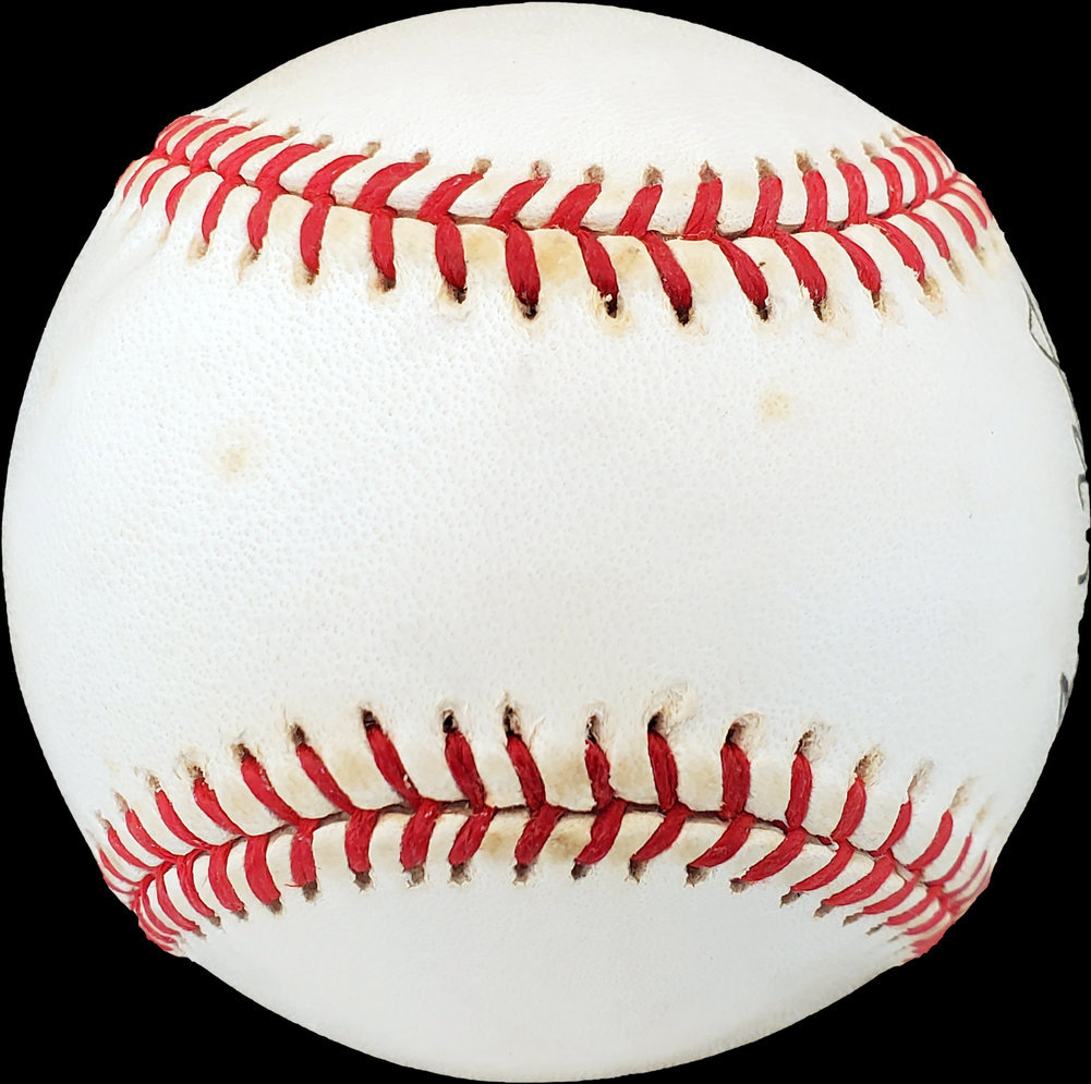Bob Miller & Ted Kazanski Autographed Official Nl Baseball Philadelphia Phillies Beckett Beckett Image a