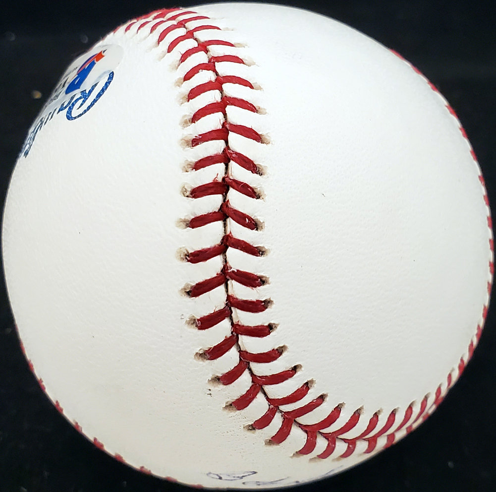 Bob Savage Autographed Official MLB Baseball Philadelphia A's Beckett Beckett Image a