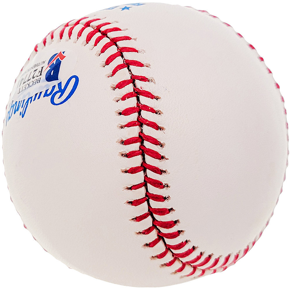 Bob Turley Autographed Official Al Baseball New York Yankees Beckett Beckett Image a