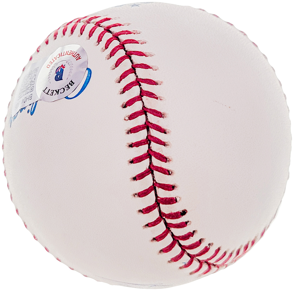 Bob Turley Autographed Official Al Baseball New York Yankees Beckett Beckett Image a