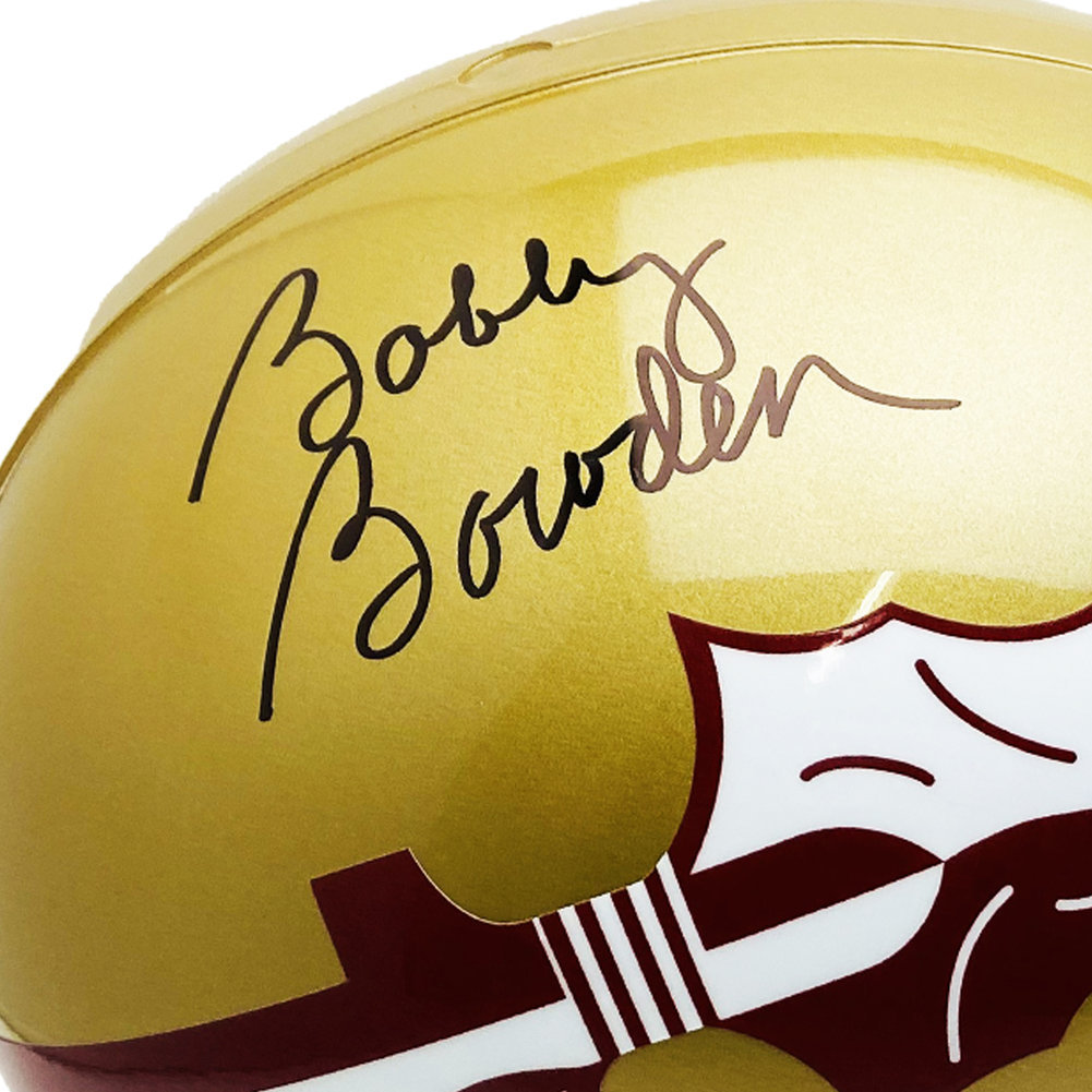 Bobby Bowden Autographed FSU Riddell Proline Full Size Helmet - Certified Image a