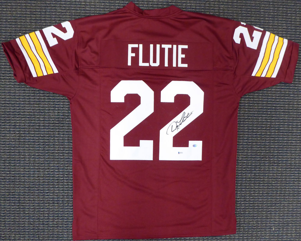 Doug Flutie Autographed Signed Boston College Eagles Red Jersey Beckett Beckett