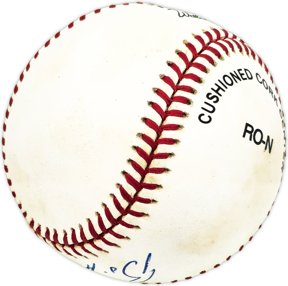 Bryan Harvey Autographed Official Nl Baseball Miami Marlins, Los Angeles Angels #229746 Image a