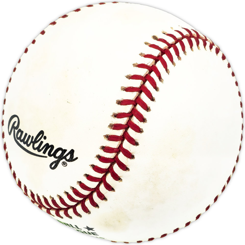 Bryan Harvey Autographed Official Nl Baseball Miami Marlins, Los Angeles Angels #229746 Image a