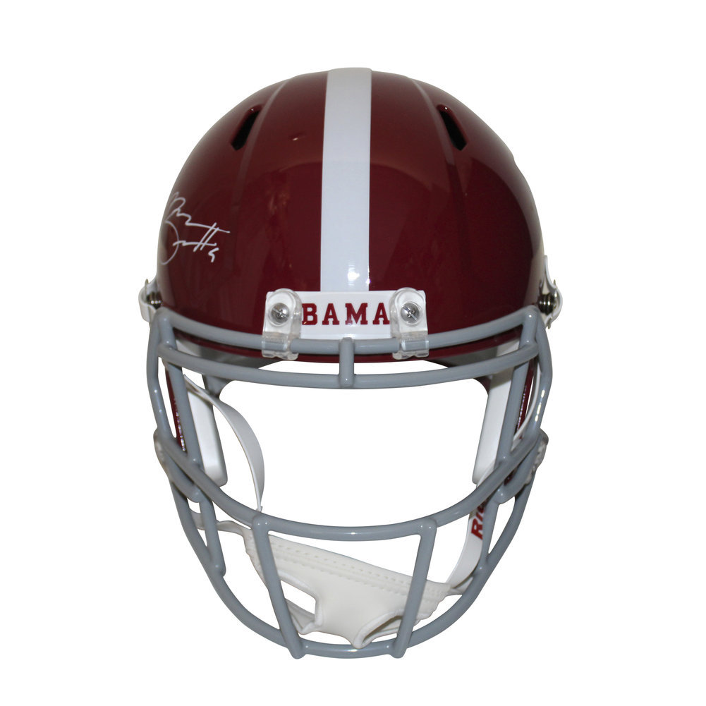 Bryce Young Autographed Signed Alabama Crimson Tide Riddell Speed Full Size Replica Helmet - Beckett Authentic Image a