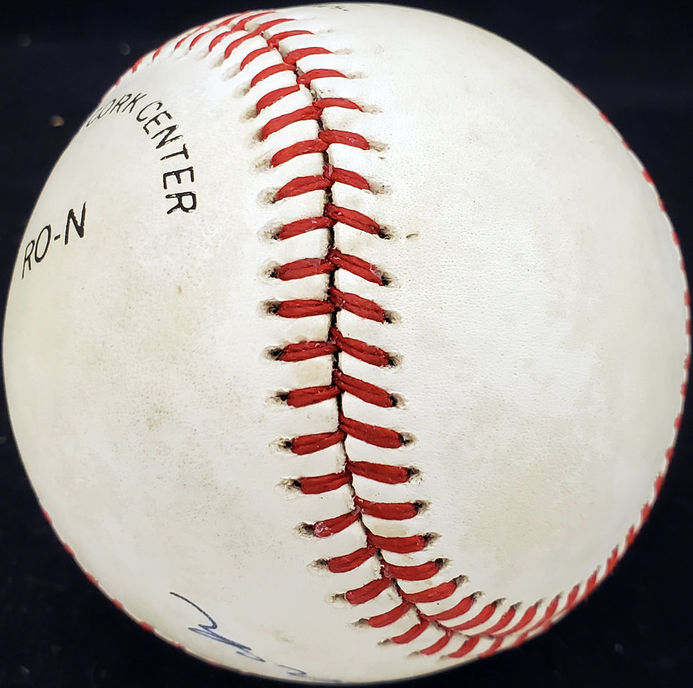 Bubba Church Autographed Official Nl Baseball Philadelphia Phillies, Cincinnati Reds Beckett Beckett Image a