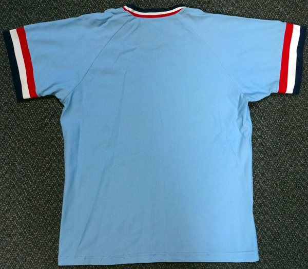 St. Louis Cardinals Burleigh Grimes Autographed Blue Jersey PSA/DNA Image a