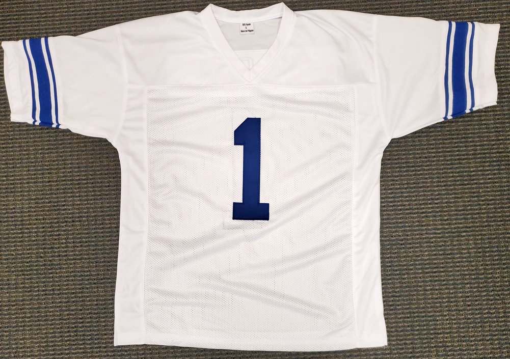 Byu Cougars Zach Wilson Autographed White Jersey Beckett Beckett Image a