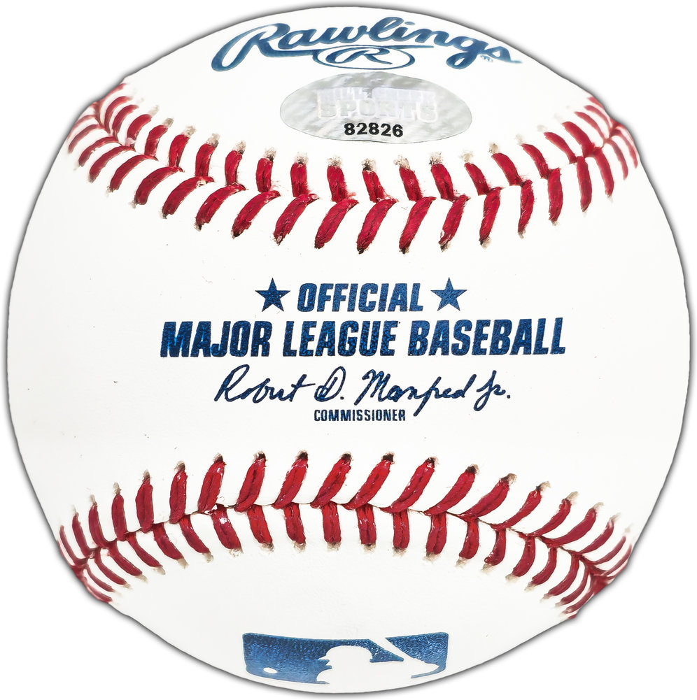 Cade Marlowe Autographed Official MLB Baseball Seattle Mariners Mcs Holo #222012 Image a