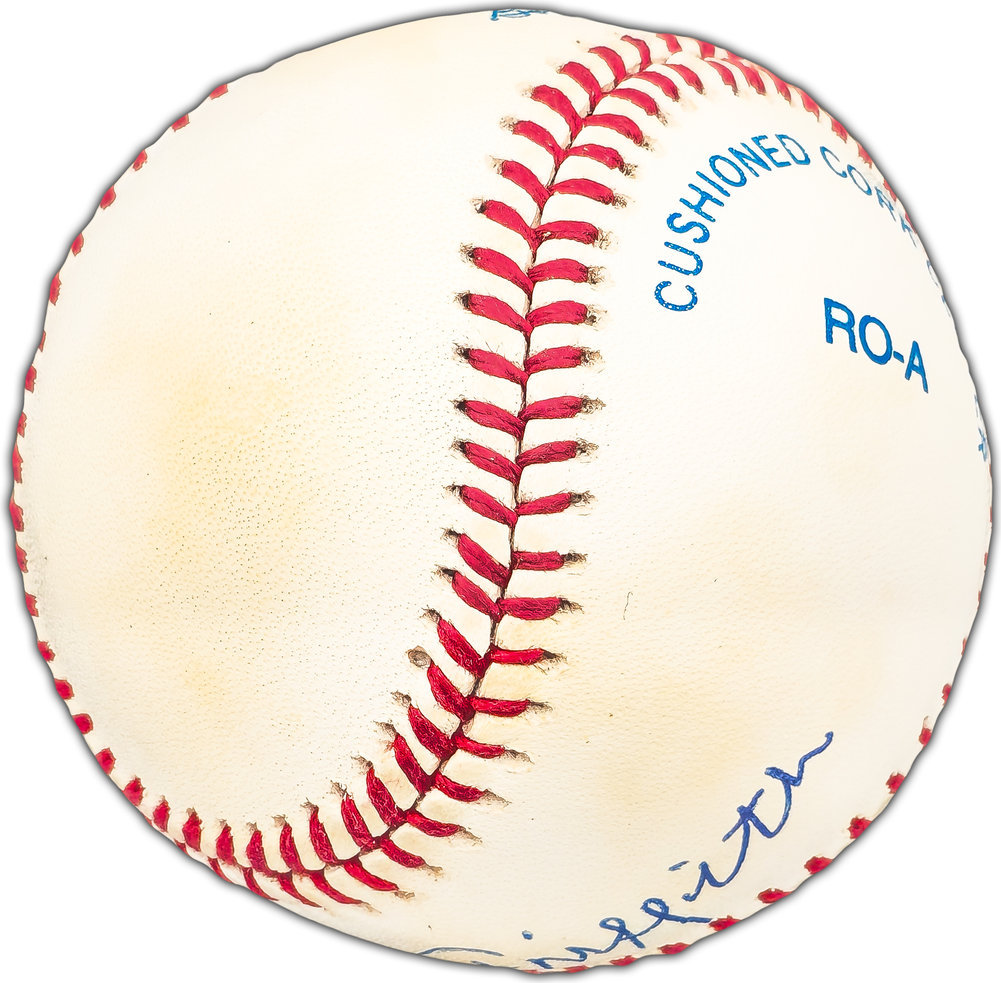 Calvin Griffith Autographed Official Al Baseball Minnesota Twins Owner Beckett Beckett Image a