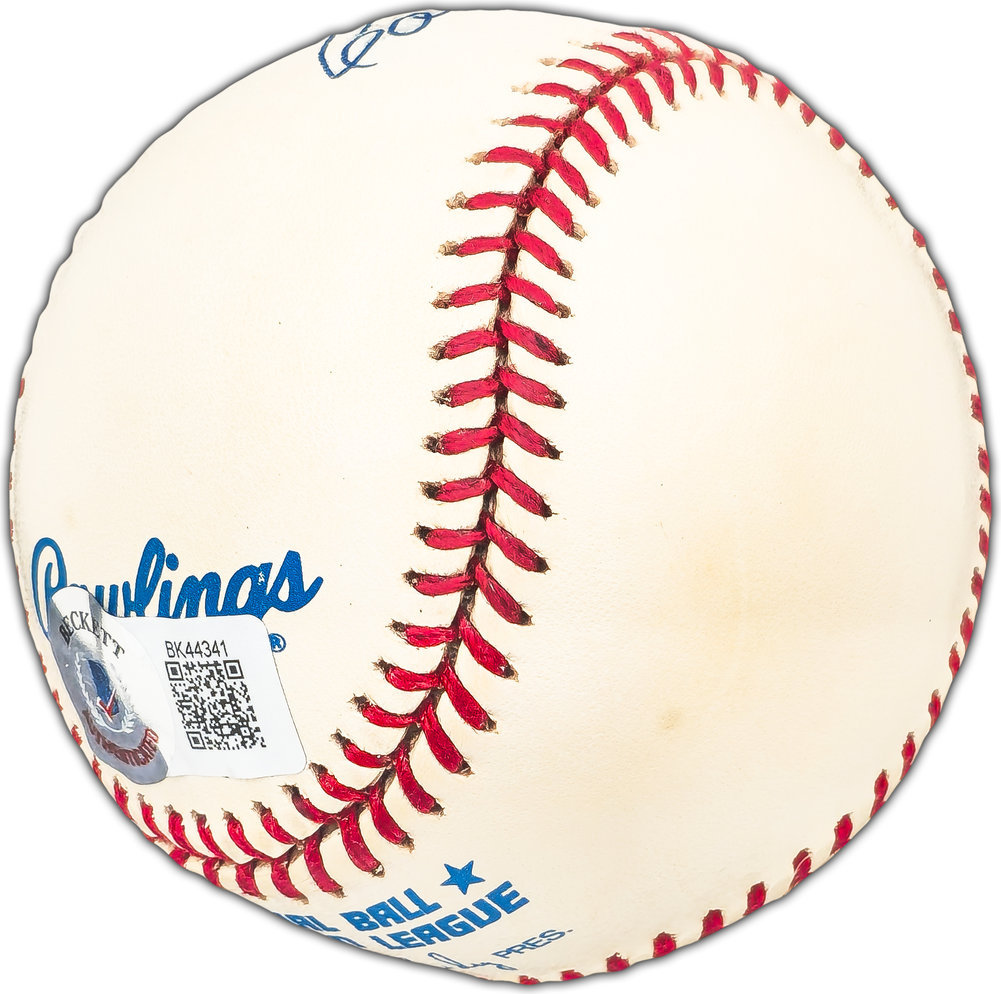 Calvin Griffith Autographed Official Al Baseball Minnesota Twins Owner Beckett Beckett Image a