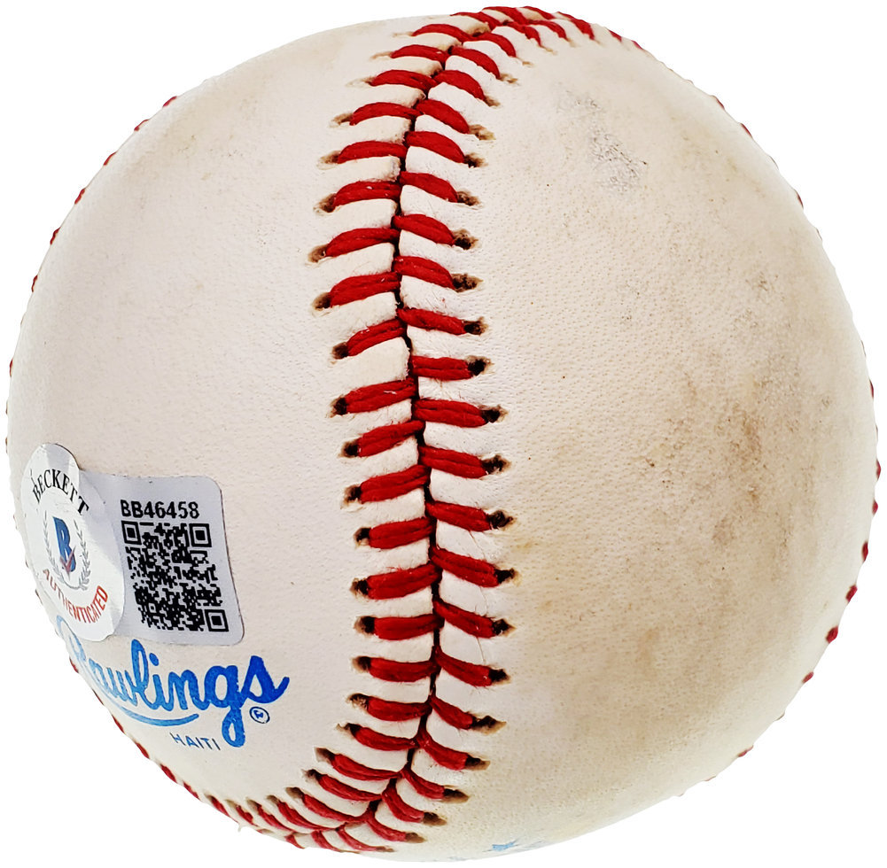 Calvin Griffith Autographed Official Macphail Al Baseball Minnesota Twins Owner Beckett Beckett Image a