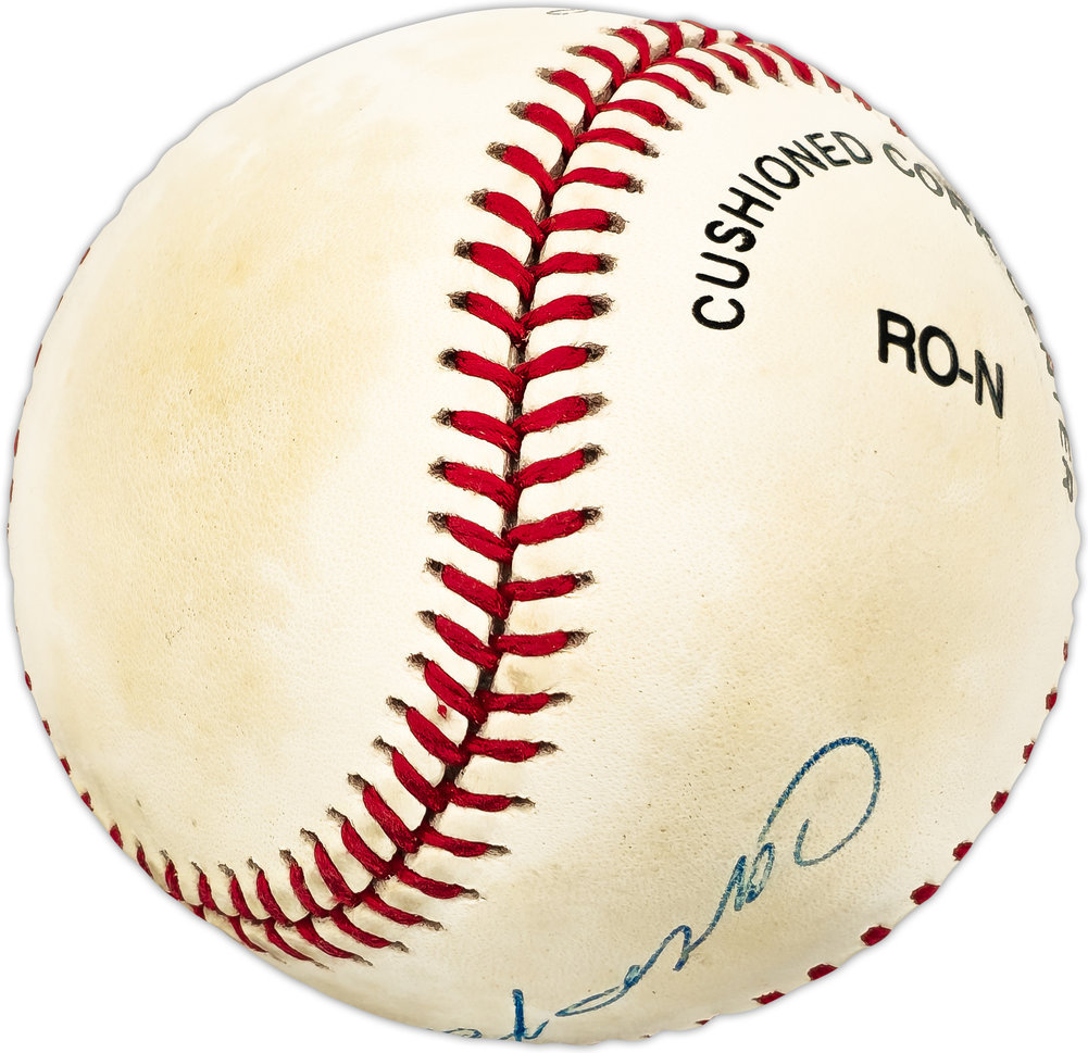 Carlos Perez Autographed Official Nl Baseball Montreal Expos #225789 Image a