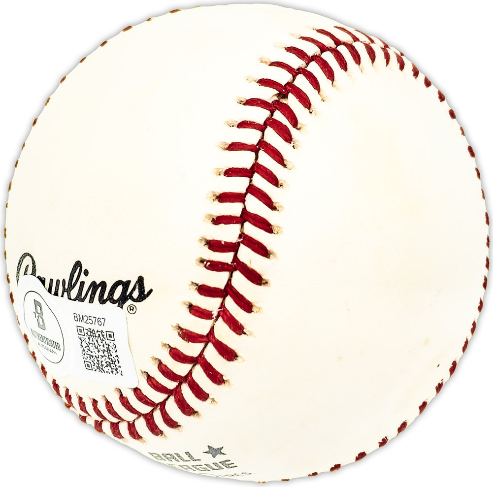 Carmen Mauro Autographed Signed Official Nl Baseball Brooklyn Dodgers "Dodgers '53" Beckett Beckett Qr #Bm25767 Image a