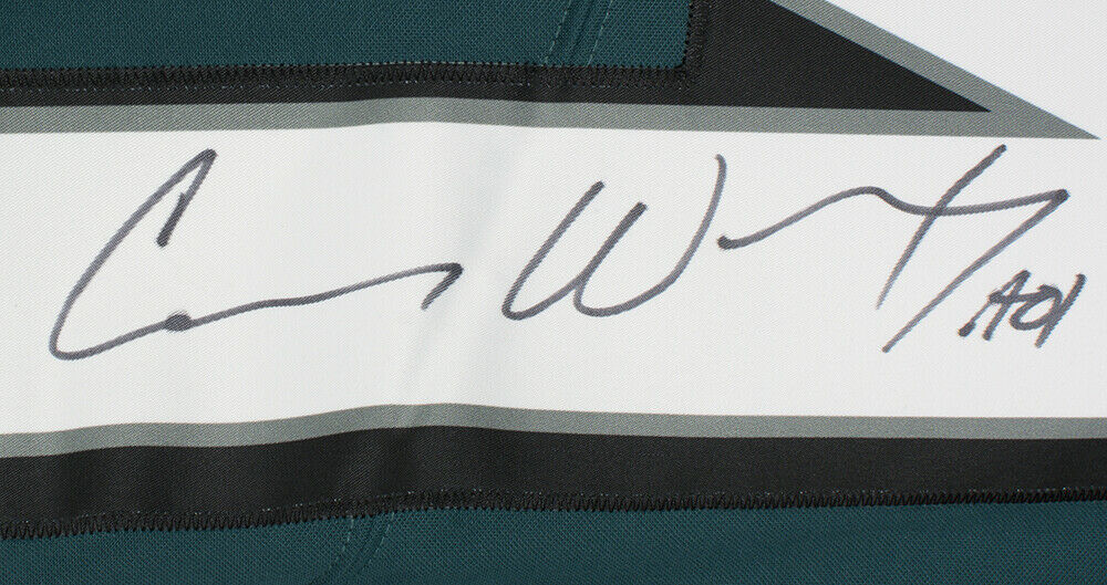 carson wentz autographed jersey